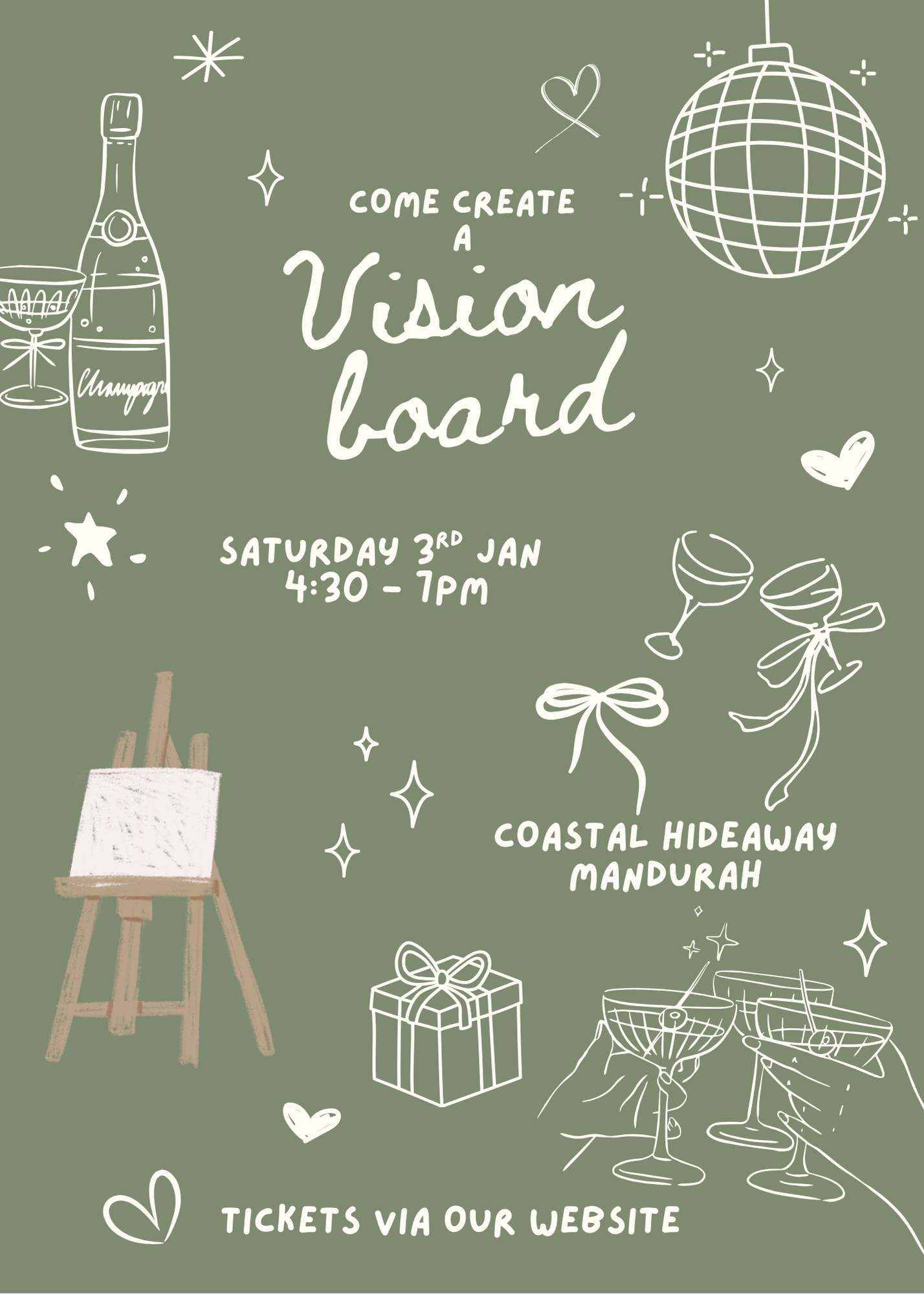 Come and create a vision board
