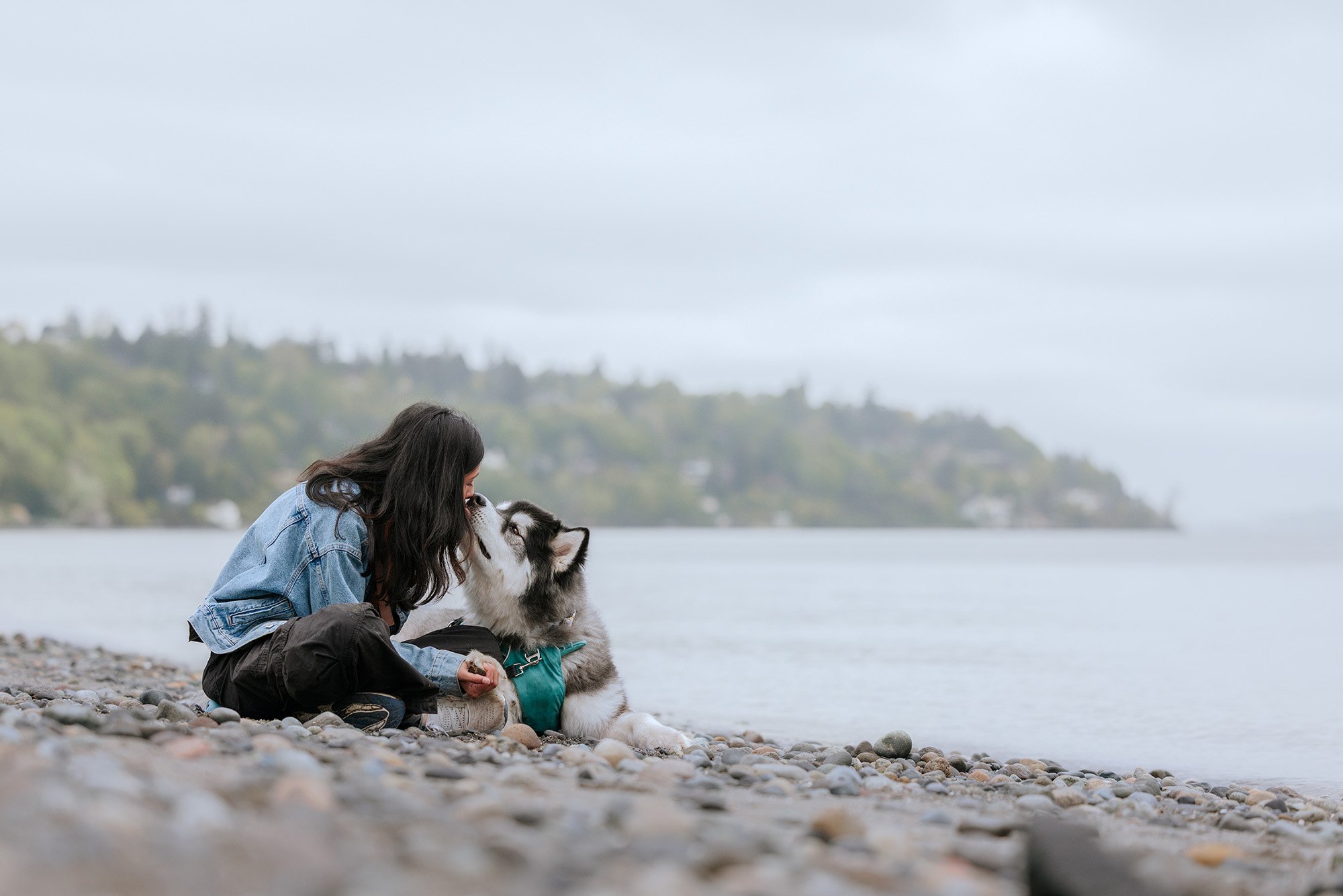 Image taken at Discovery Park Beach
