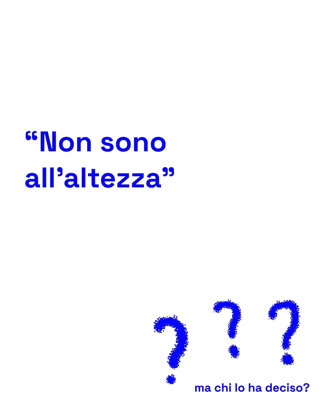 Durante le Olimpiadi &egrave; facile pensare:
&ldquo;Non sono all&rsquo;altezza.&rdquo;

E allora ridimensioniamo.
Svalutiamo.
Diciamo che &egrave; fortuna, che i giudici aiutano, che &ldquo;non &egrave; poi cos&igrave; speciale&rdquo;.

La psicologi