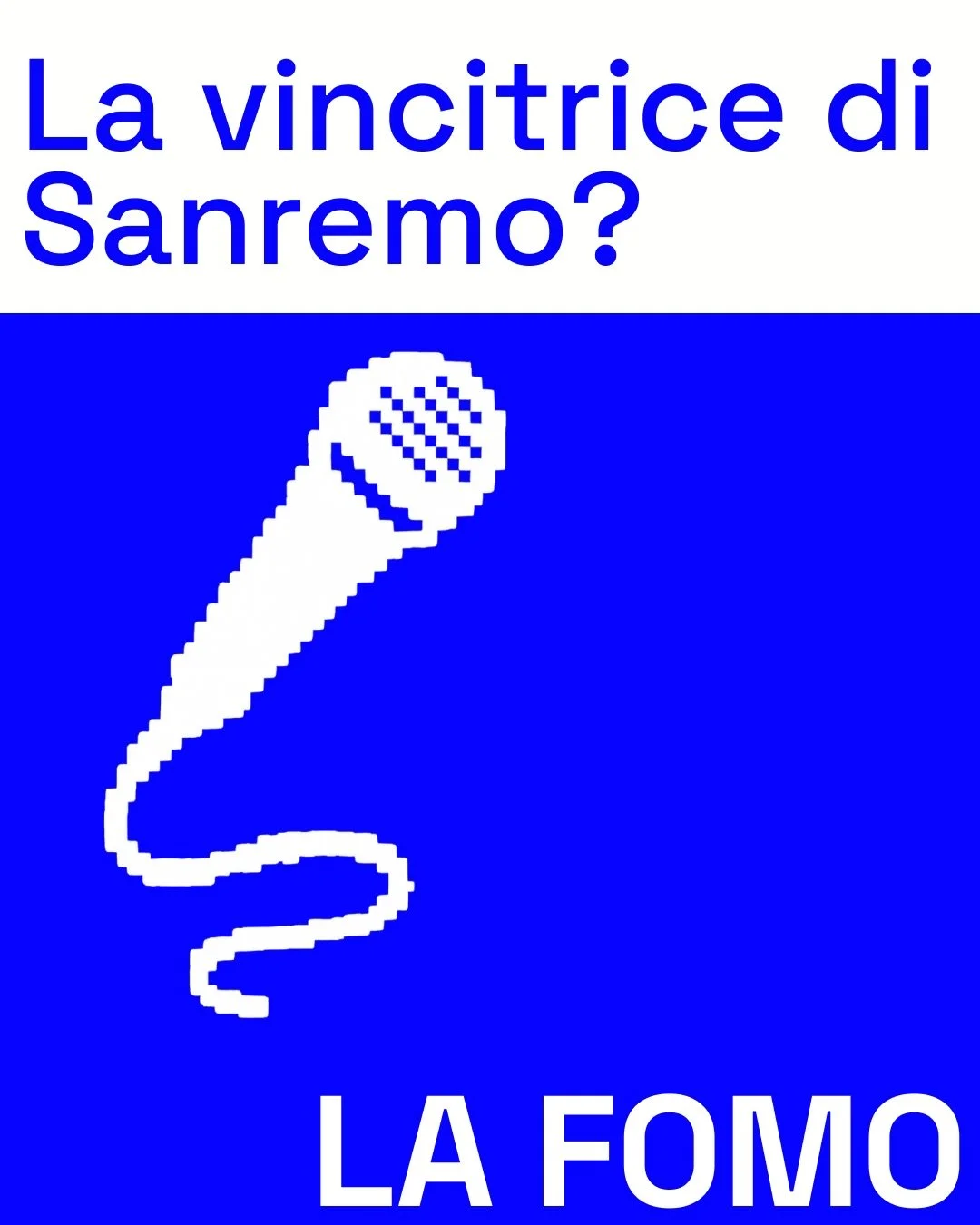 Si &egrave; appena conclusa la &ldquo;settimana santa&rdquo; di Sanremo, e gi&agrave; il nome dice molto. Ogni anno il Festival non &egrave; solo musica, &egrave; un rito collettivo. Quando qualcosa diventa collettivo, emerge la FOMO.

La Fear of Mis