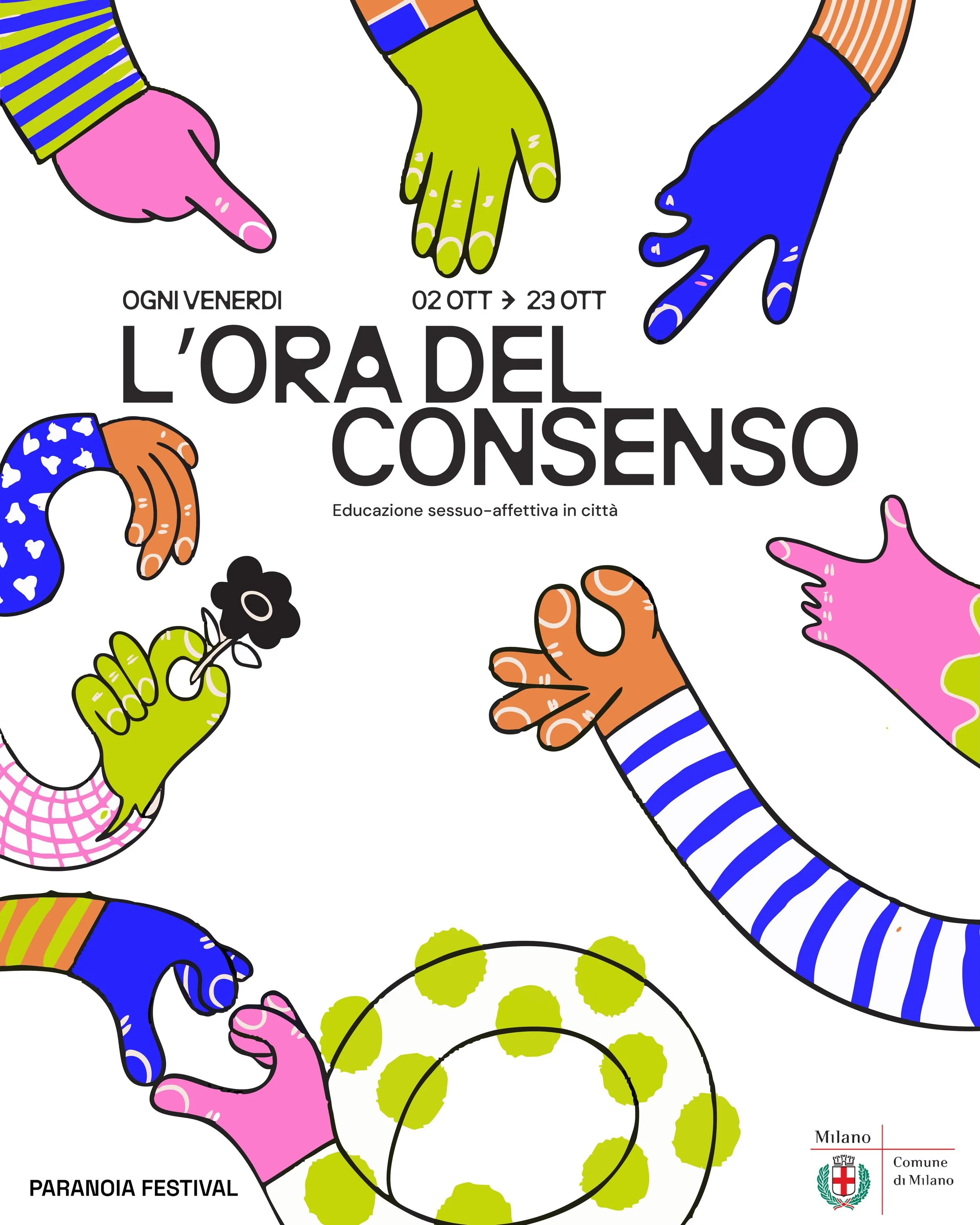 L'Ora del Consenso arriva a Milano.

Parlare di educazione sessuo-affettiva, di consenso e di relazioni non &egrave; sempre facile. Spesso mancano le parole, o i luoghi giusti per cercarle. Per questo nasce uno spazio aperto e protetto, nei parchi e 