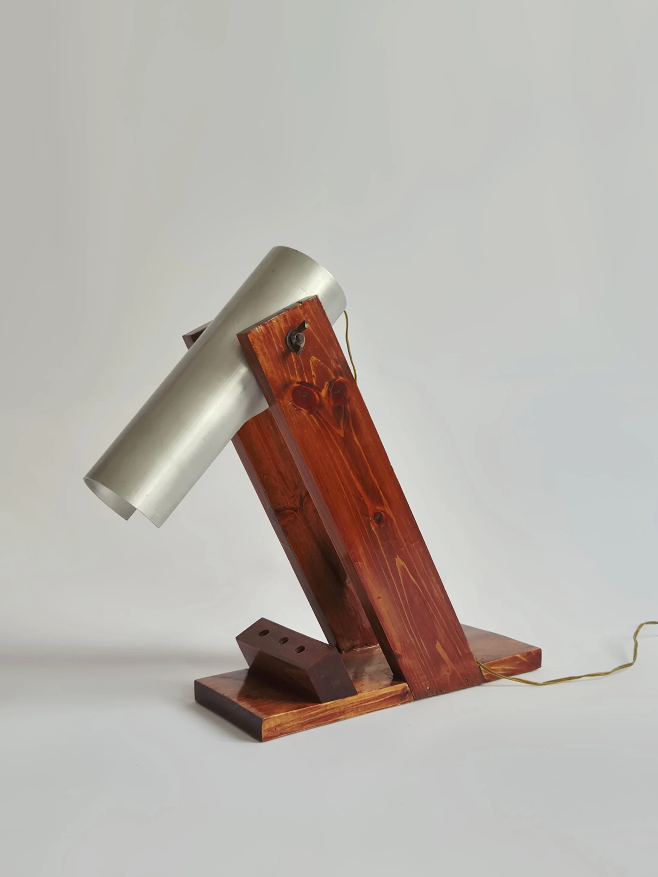 Modernist Lamp, Italian Work, Anonymous, c. 1940