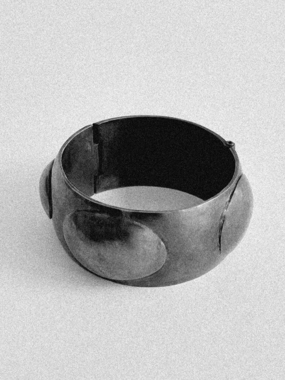 Silver Bracelet with Oxidized Finish, Siegfried De Buck, C. 2026