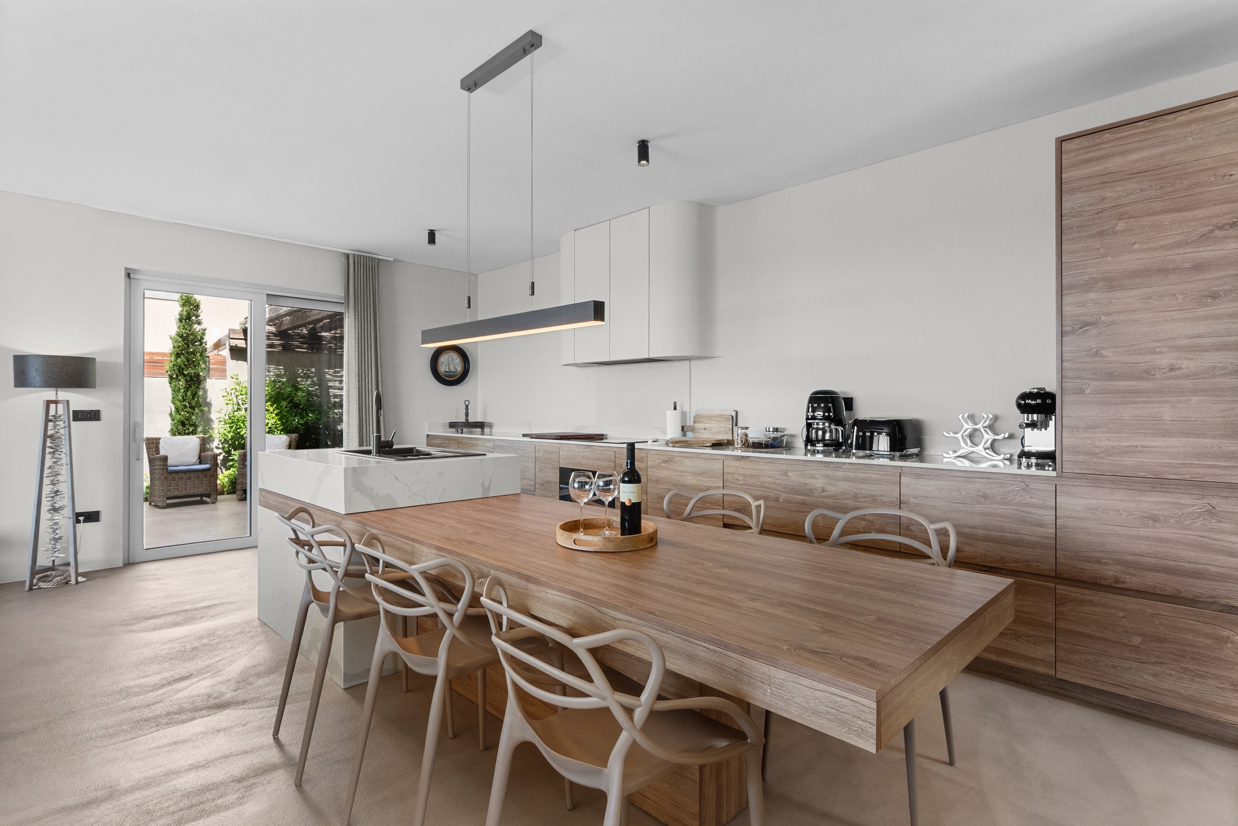 Blagovaonica u modernoj vili – fotografiranje interijera