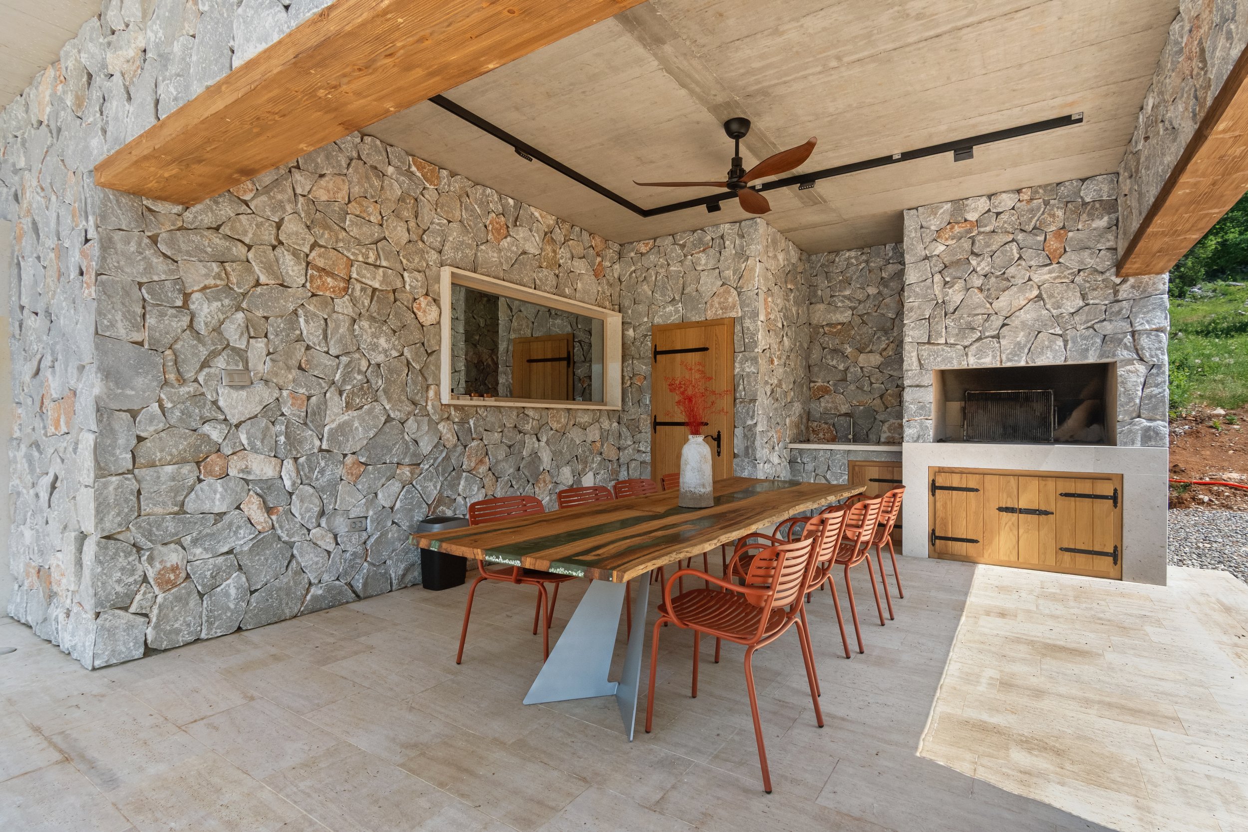 Zona za roštilj – fotografiranje nekretnina za najam