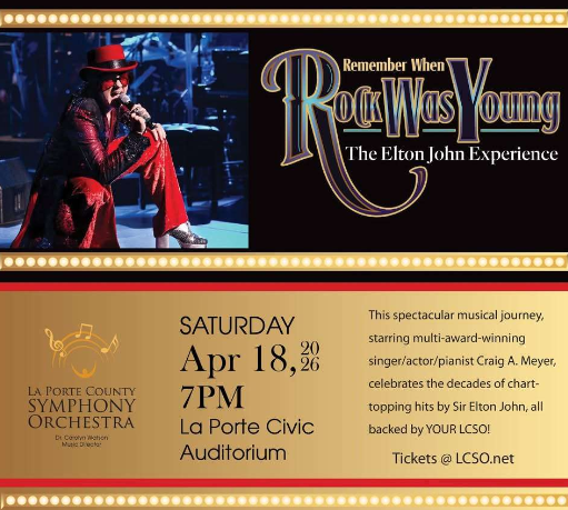 Remember When Rock was Young, The Elton John Experience: LCSO Concert 