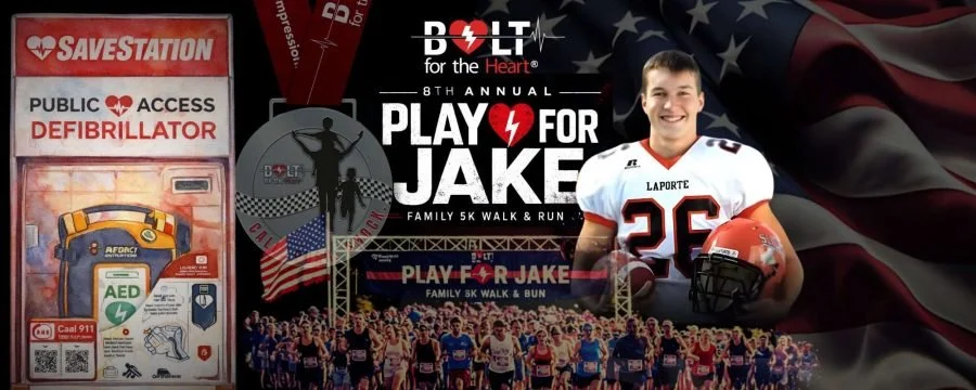 8th Annual Play for Jake / Bolt for the Heart 5K Walk/Run