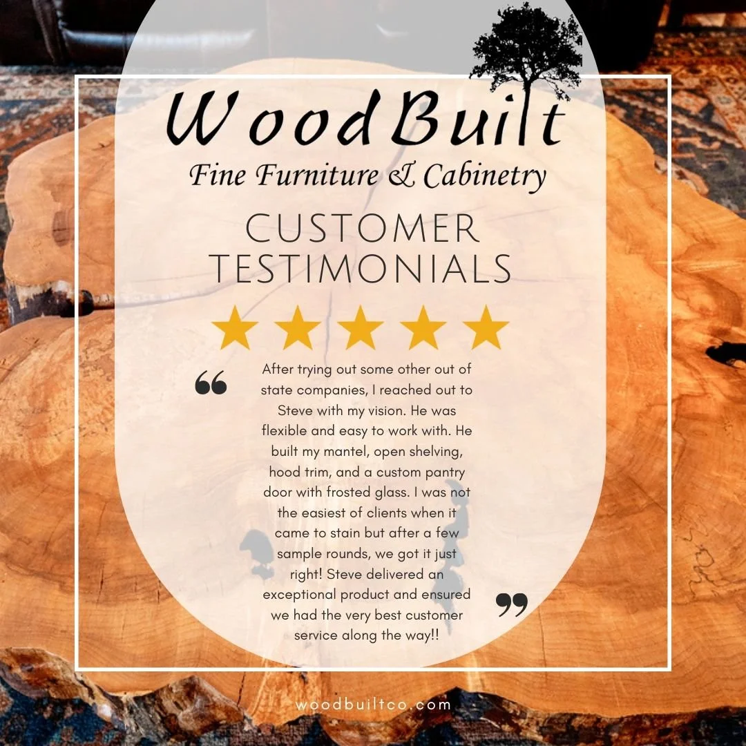 ✨ &quot;The BEST customer service and craftsmanship I&rsquo;ve ever experienced!&quot; ✨

We love hearing feedback like this from our amazing clients 🙌 Whether it&rsquo;s a custom pantry, floating shelves, or a one-of-a-kind mantel&mdash;you dream i