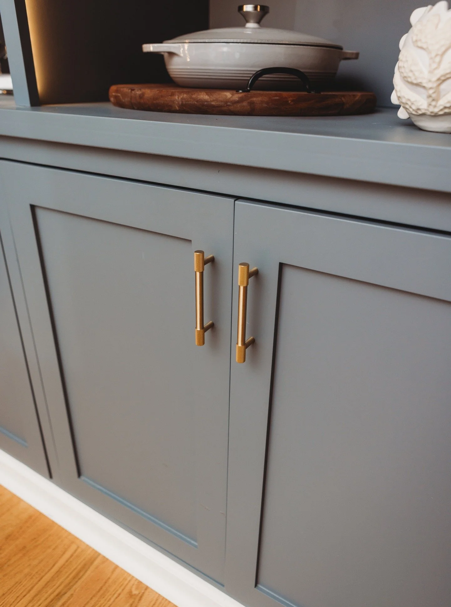 A statement in blue, tailored to the architecture and the way you live.
These fully custom built-ins were conceived to feel timeless yet quietly bold - saturated in a rich blue that brings depth, character, and a sense of permanence to the room. Ever