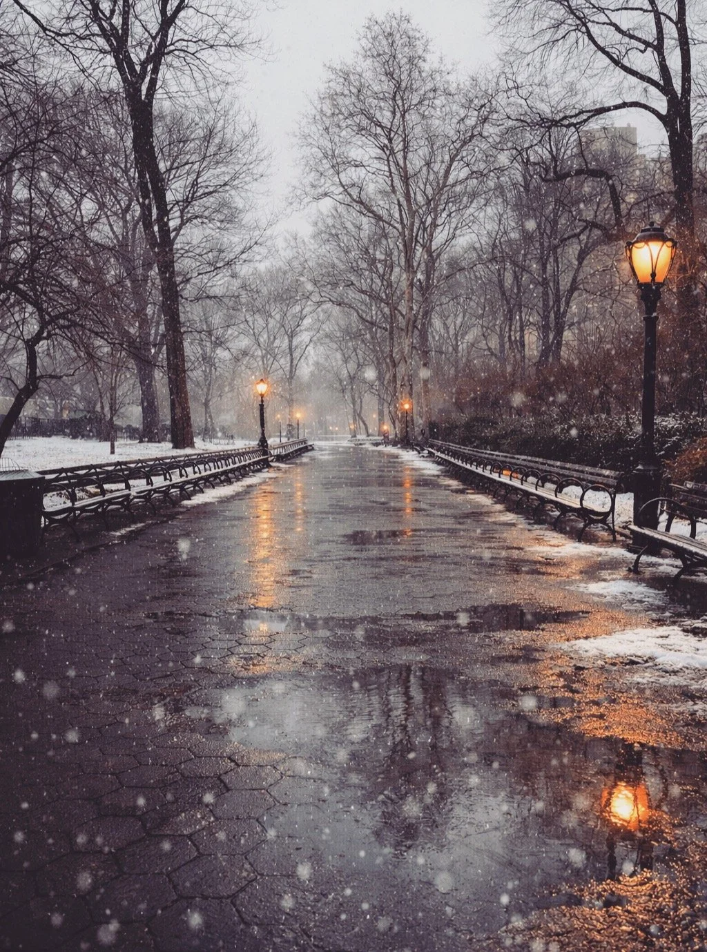 Planning and perspective - setting in Central Park on a snow - covered afternoon.
While the city slows under fresh snowfall, we&rsquo;re mapping out what&rsquo;s next: new commissions, refined details, and a collection of projects that continue to pu