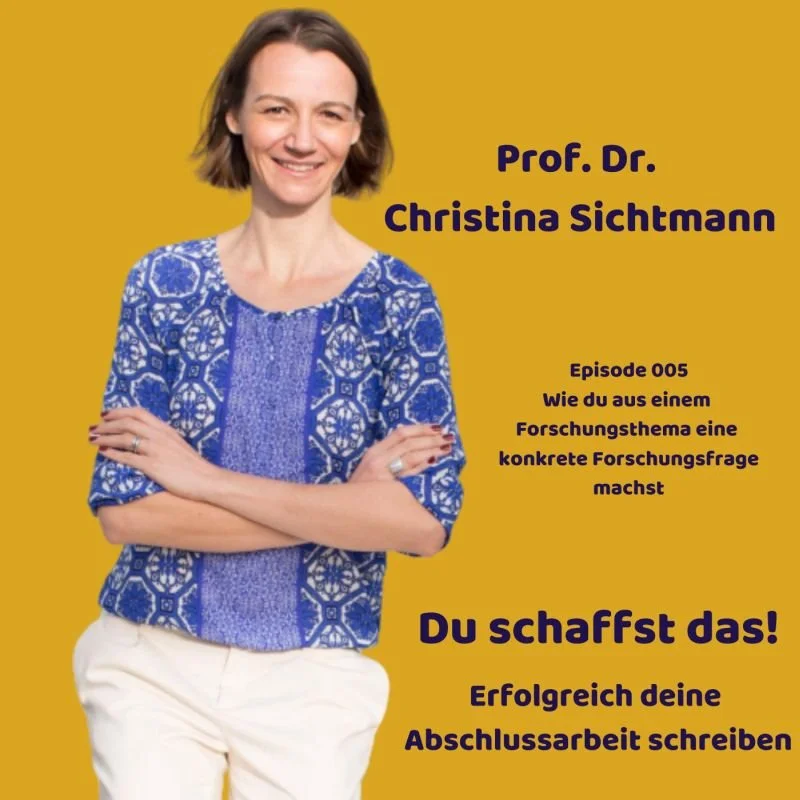 Wie du aus einem Forschungsthema eine konkrete Forschungsfrage machst