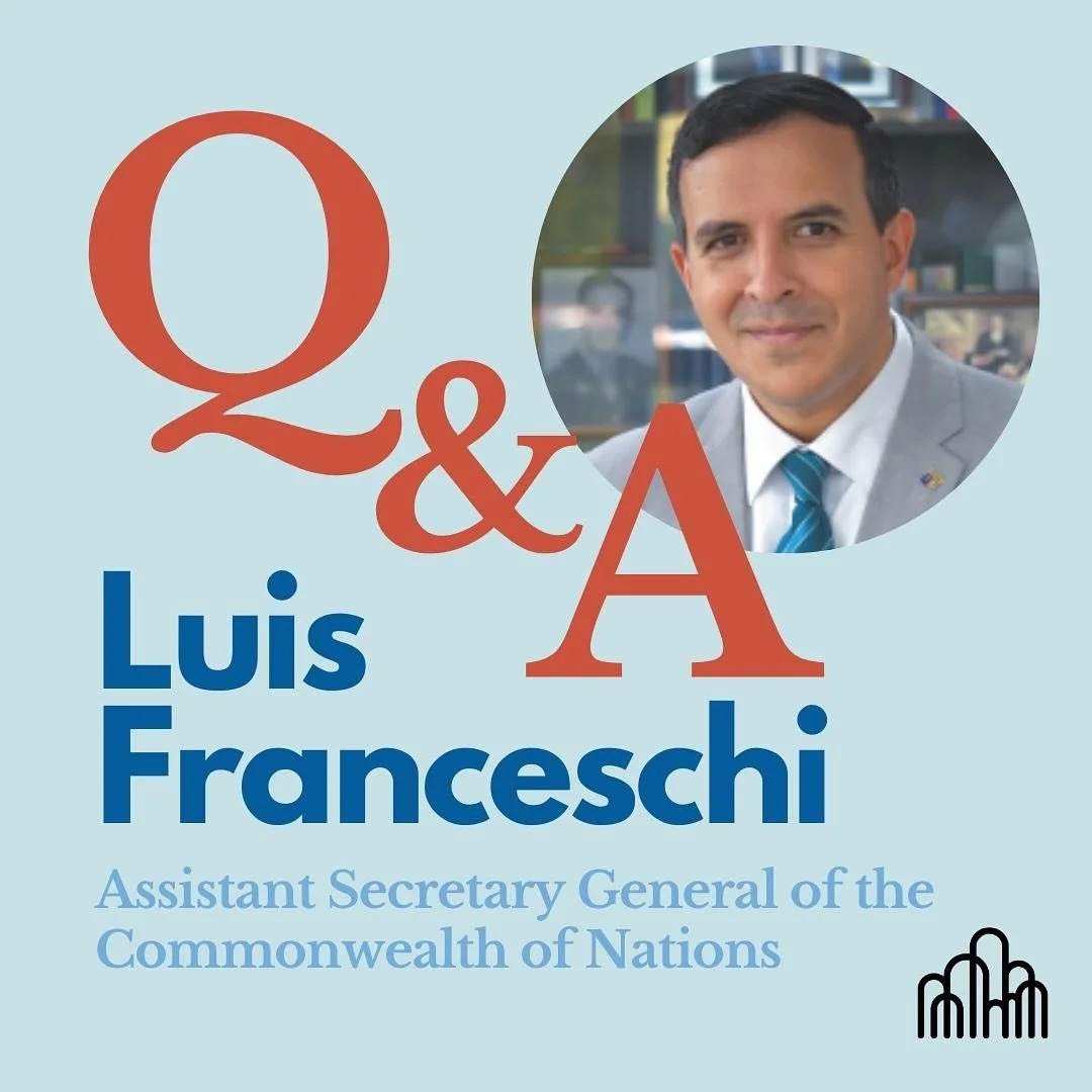 🚀 Os presentamos a Luis Franceschi, &lsquo;Assistant Secretary General of the Commonwealth of Nations&lsquo;; quien liderar&aacute; la sesi&oacute;n de Q&amp;A de este UnivForum 2025: CITIZENS OF OUR WORLD. 

-

🚀 We present you the esteemed Assist