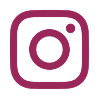 Pictogramme Instagram framboise