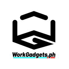 Logo featuring a stylized house roof above a computer mouse with the text 'WorkGadgets.ph' underneath.
