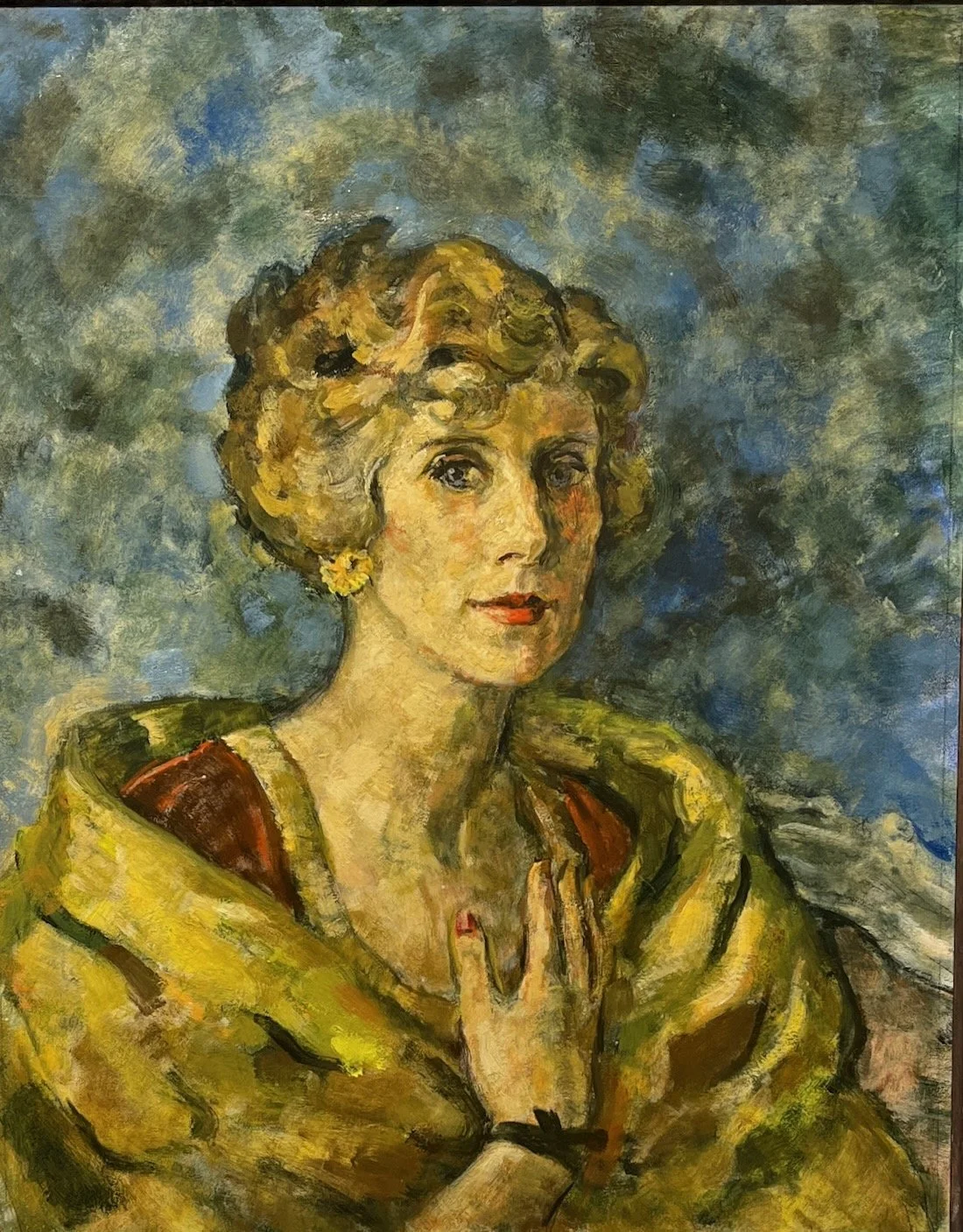 PAINTING: FANNIE
Framed $400.