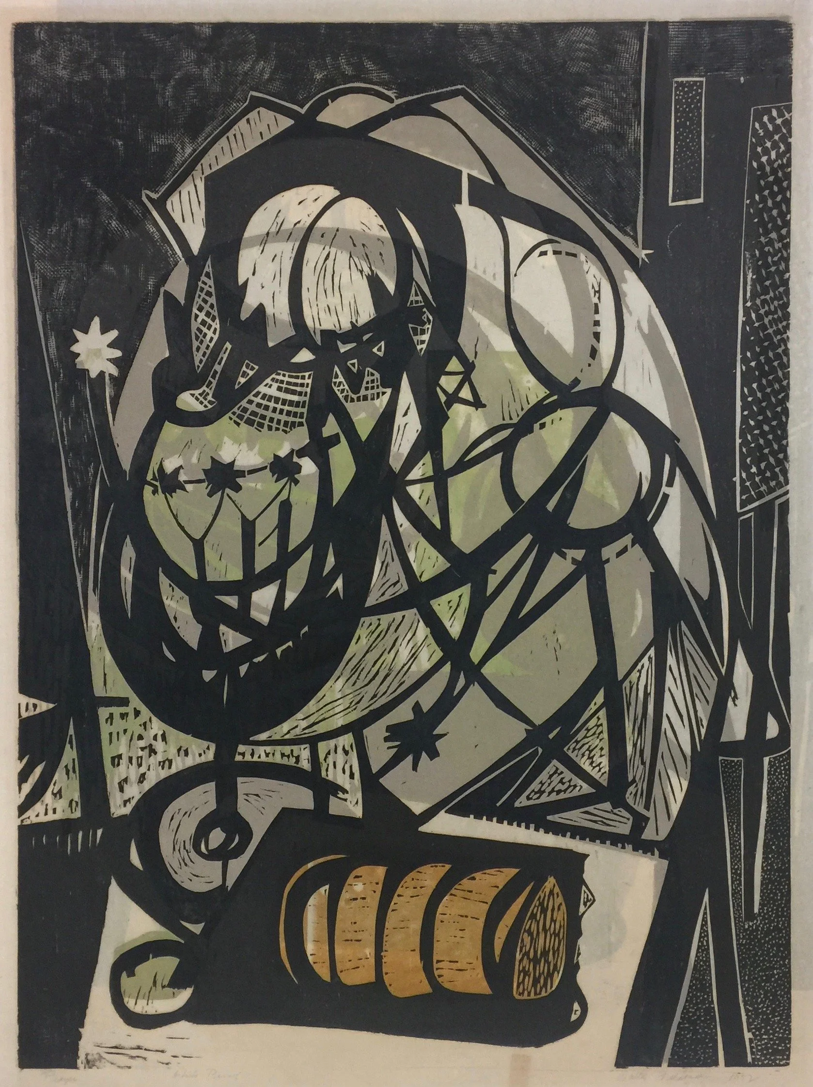 1952, THE PRAYER
MoMA 1954 Exhibition
Framed $750.