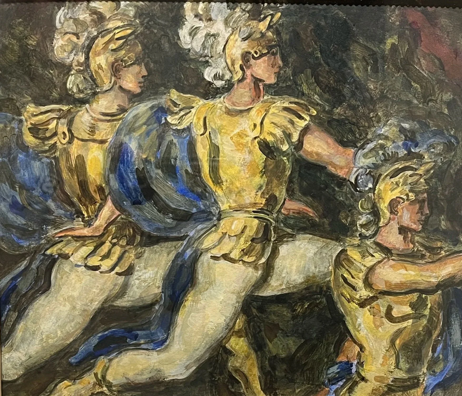 WATERCOLOR: MARIE DEMEDICI
Framed $850.

 
