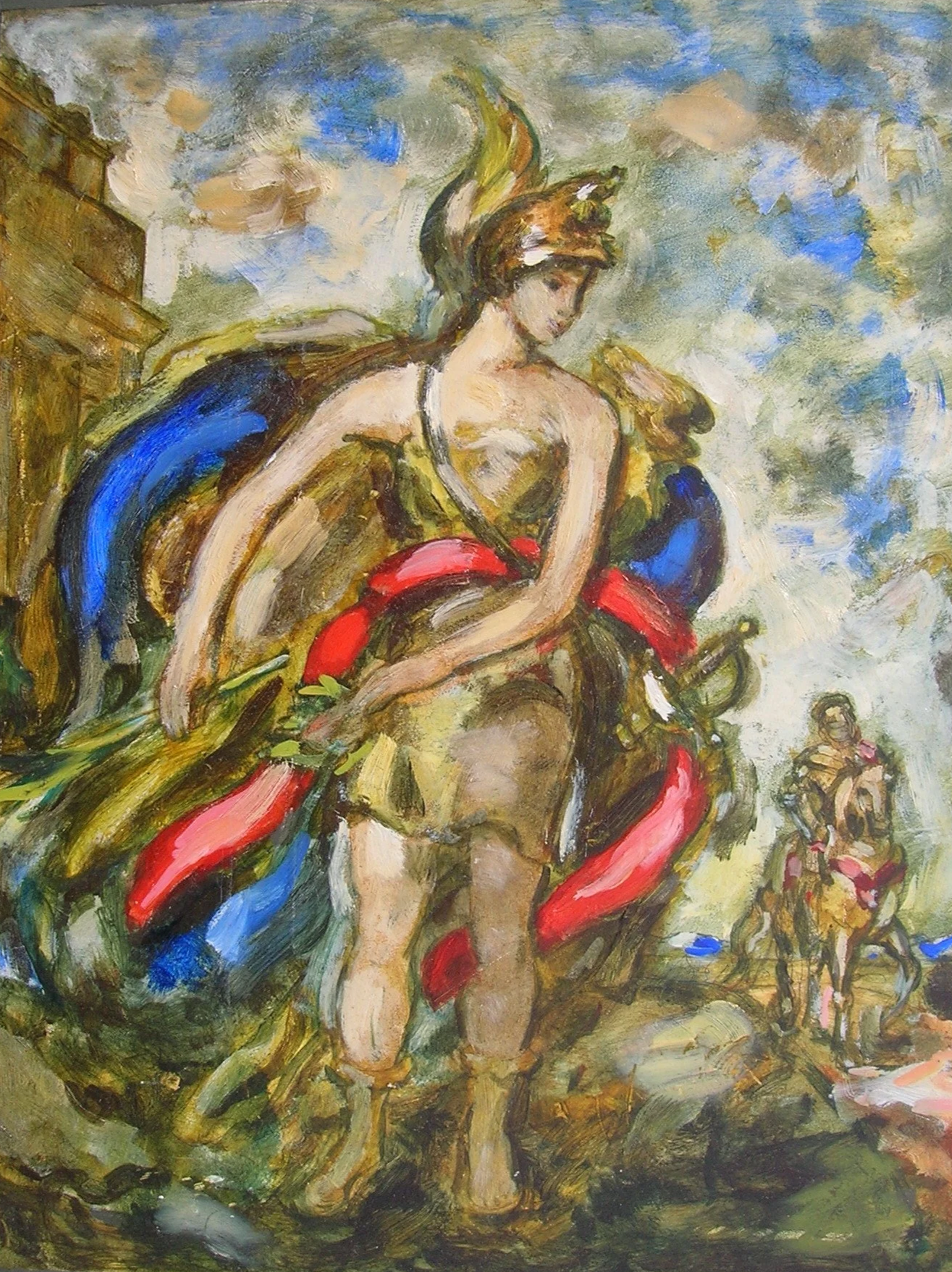 PAINTING: VICTORY
Unframed $350.
