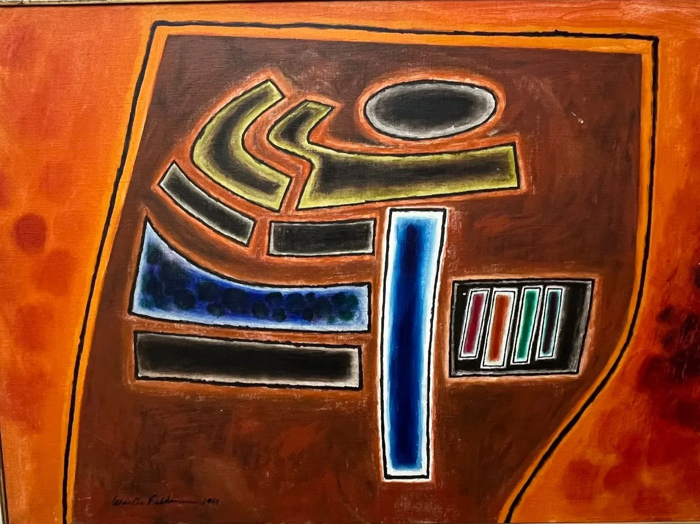 1967, ORANGE SENTINAL
Provenance: London Institute
Unframed $2,000.
