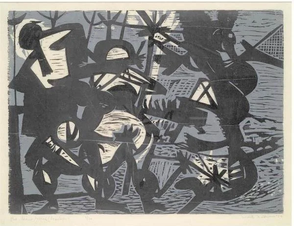 1952, THE EXPULSION
Essex Art Association
Unframed $500.