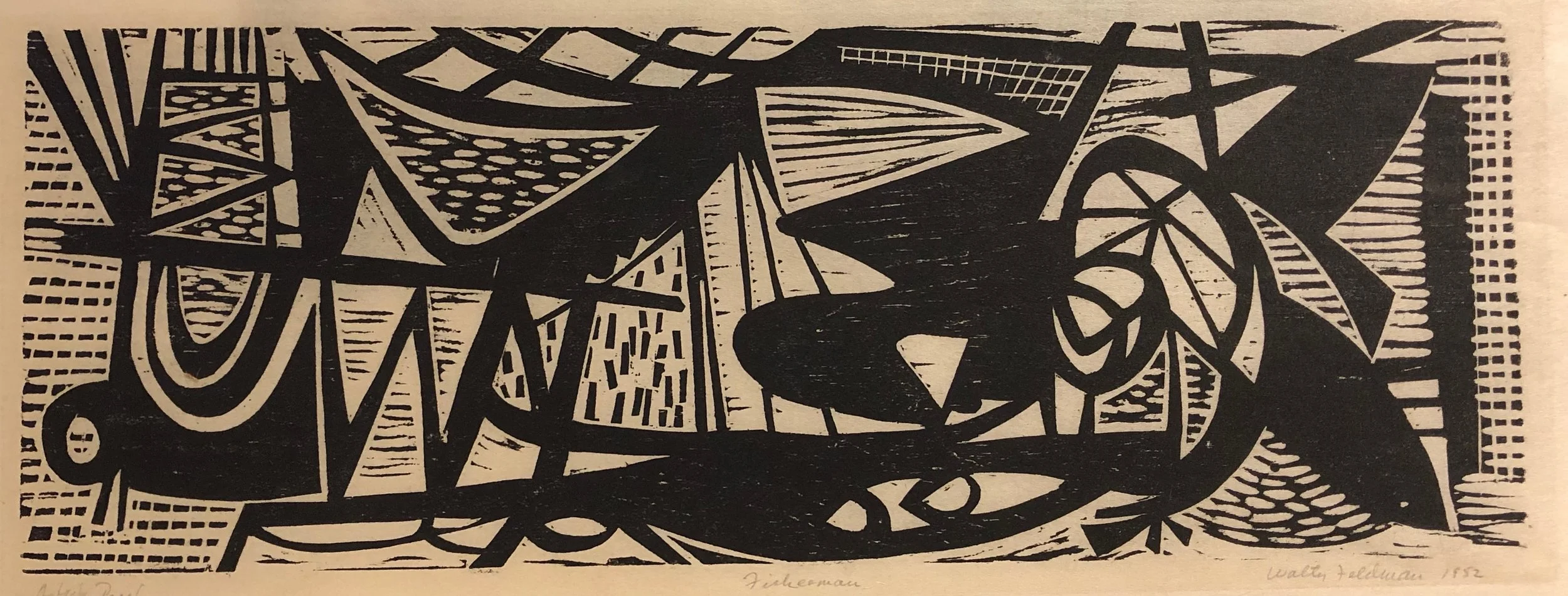 1952, FISHERMAN
Unframed $250.
