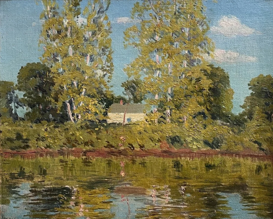 A. Cirino (1888-1983)

BIRCHES ON PAWTUXET RIVER

Framed $1,800.