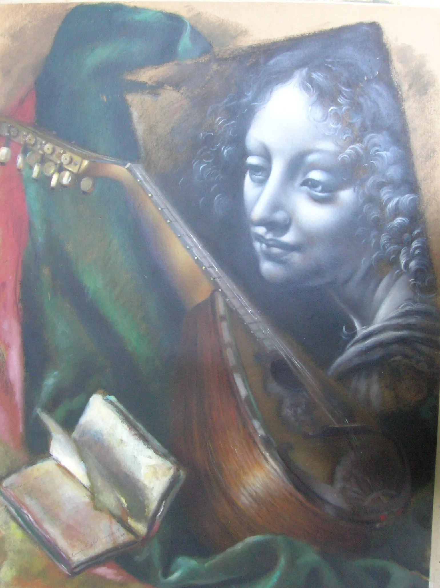 PAINTING: 1949, THE MANDOLIN
Framed $2,500. 