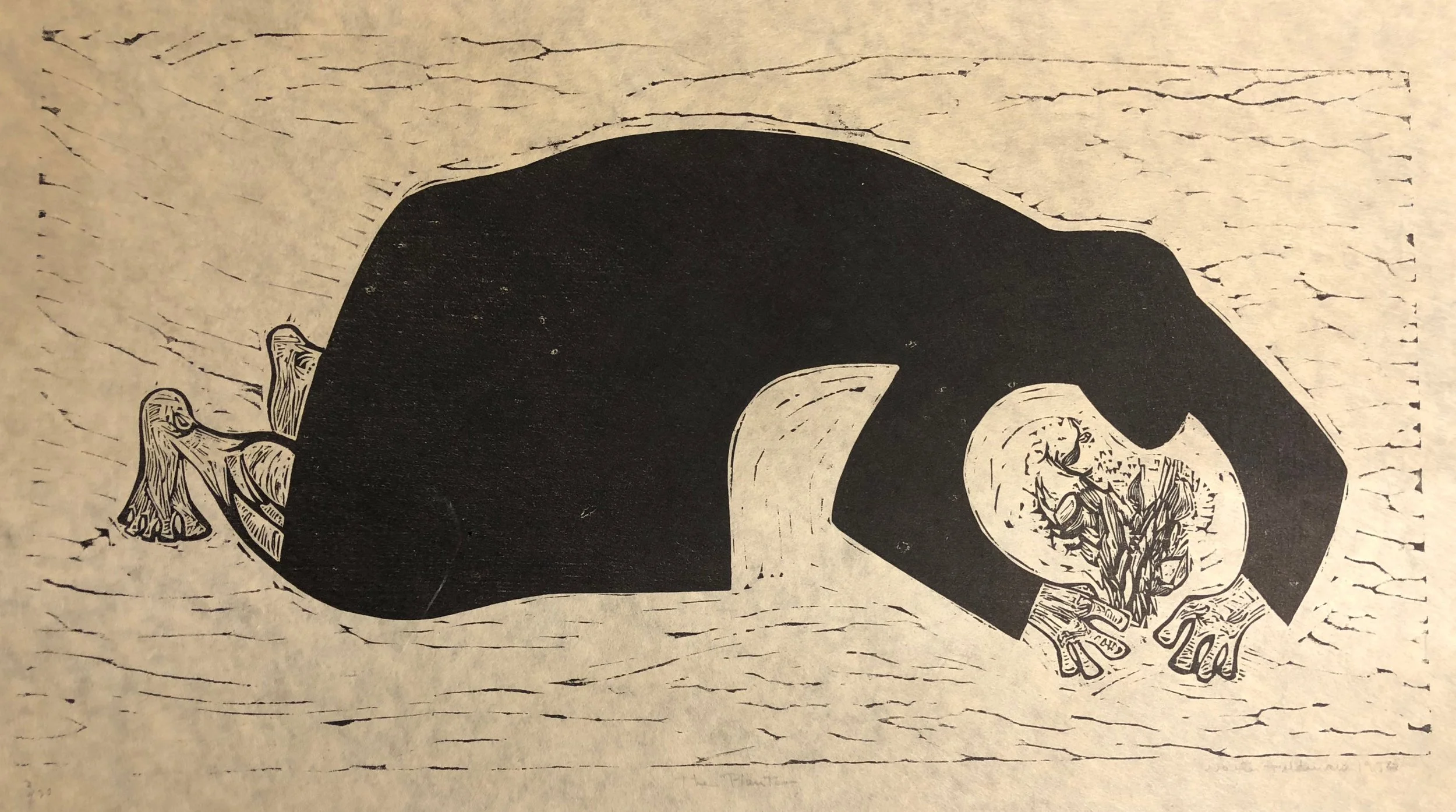 1956, THE PLANTER 
1956 Seattle Art Museum
Unframed $475.
