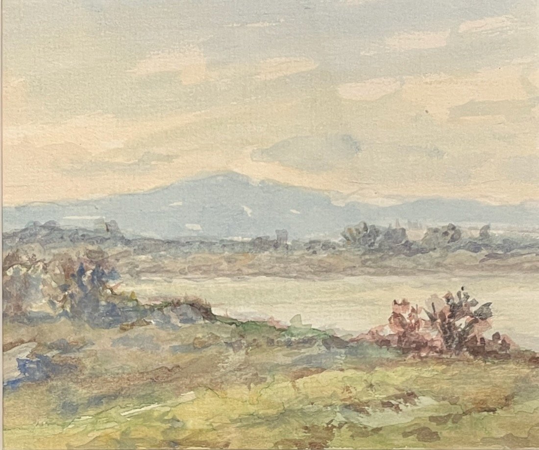 H. Burdick (1914–1932)
MASS LANDSCAPE 
Framed $200.
