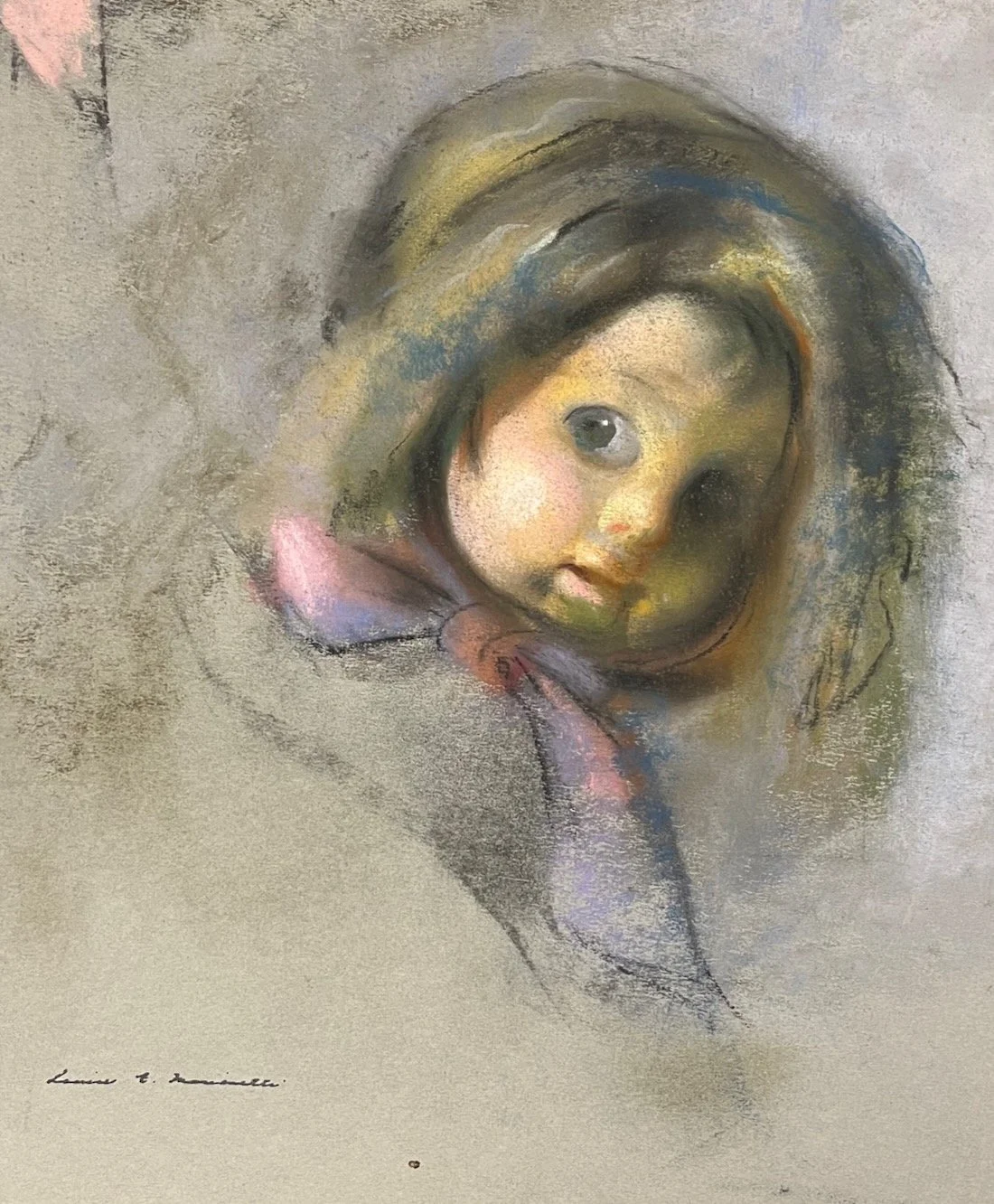 PASTEL: DOLL'S HAT
Unframed $300.
