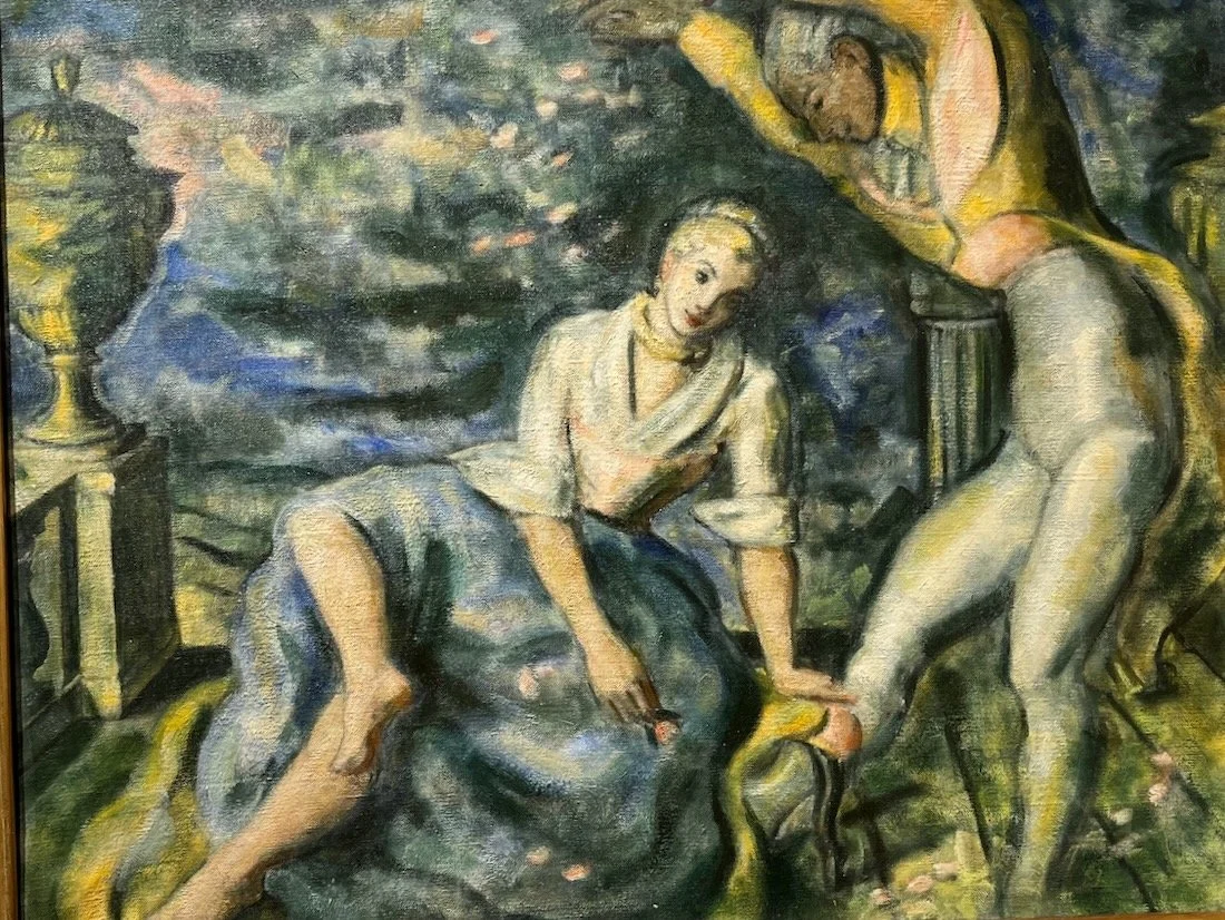 PAINTING: 18TH CENTURY DANCE  
Framed $1,800. 