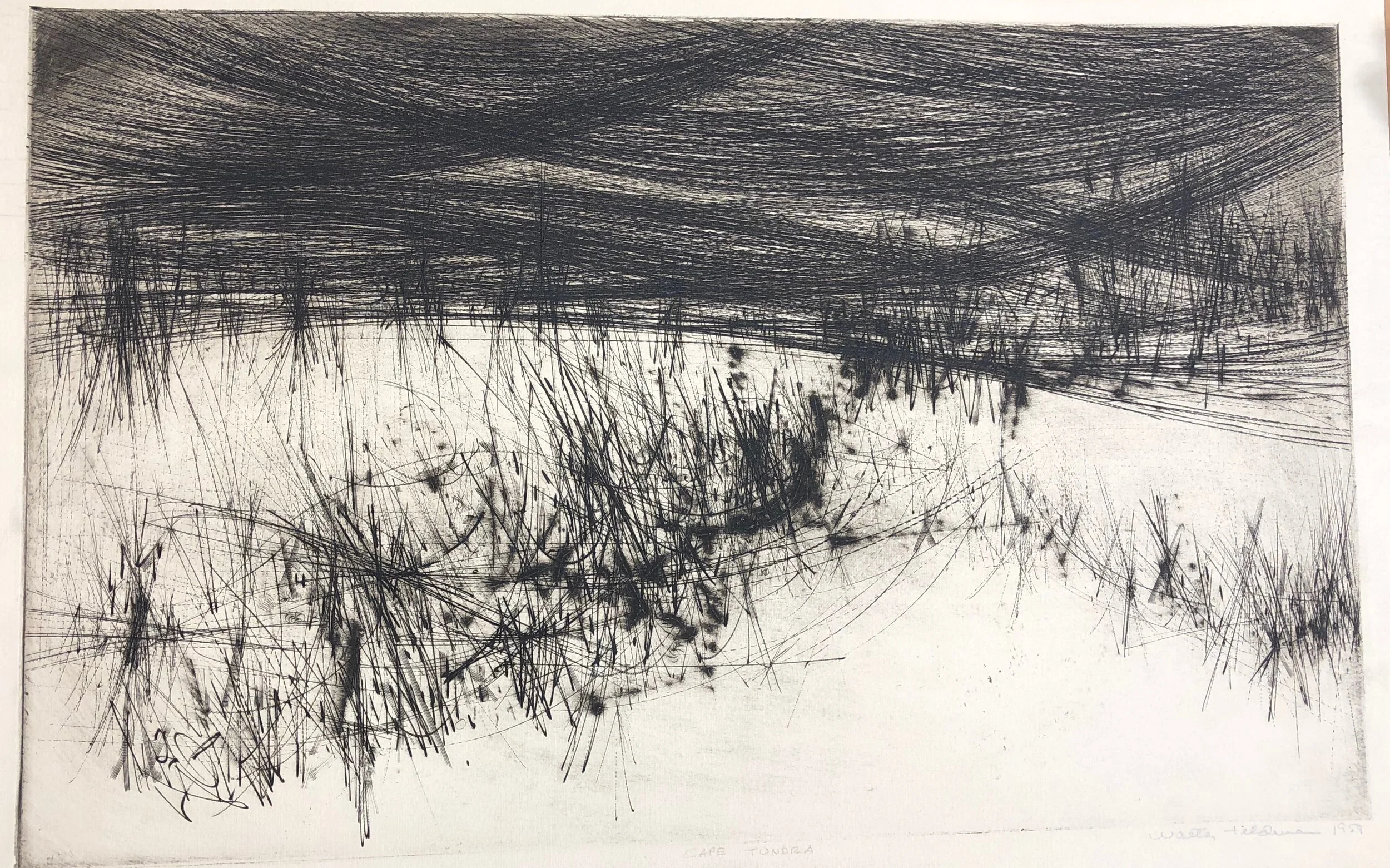 1958, CAPE TUNDRA 
MoMA Collection 
Library of Congress
Unframed $500.