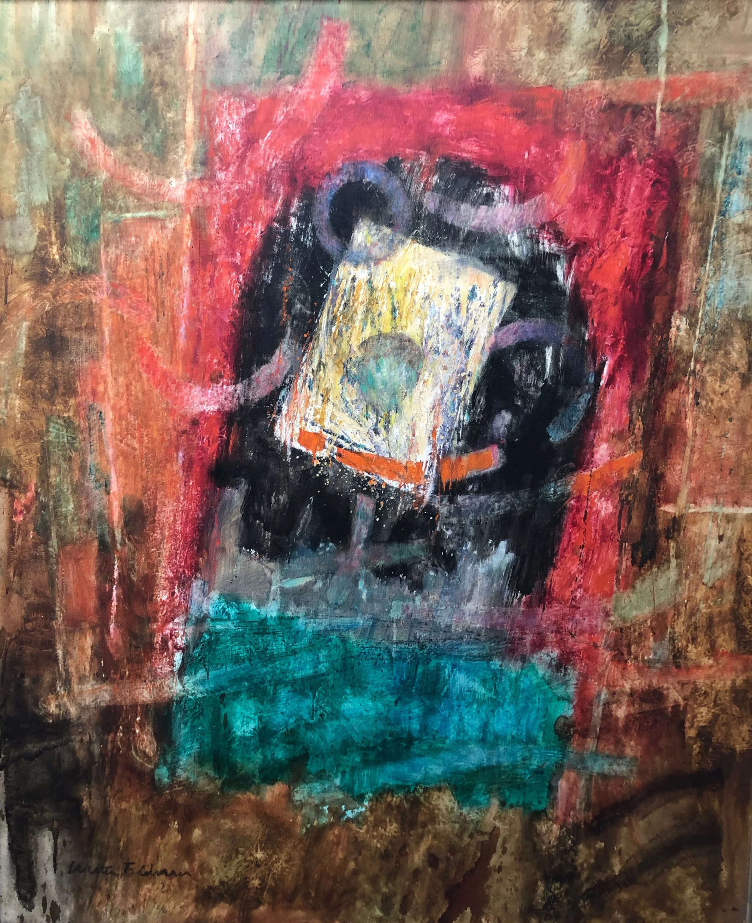 1962, TULA
Provenance: Kraushaar Galleries, 
$4,500.