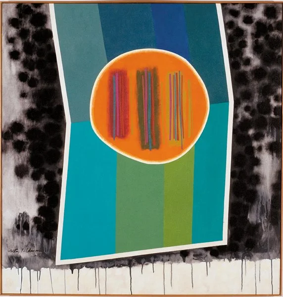 1967, JOSEPH'S COAT  
Provenance: London Institute of Contemporary Art 
Framed $1,800.