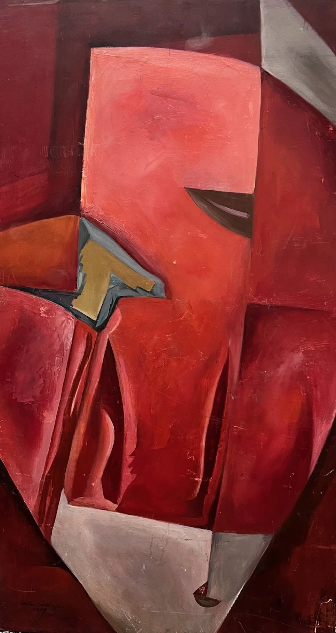 1949, RED PLANES

Unframed $200.
