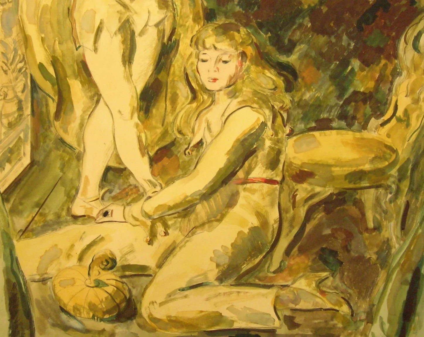 PAINTING: THE LITTLE DANCER
Unframed $1,800.