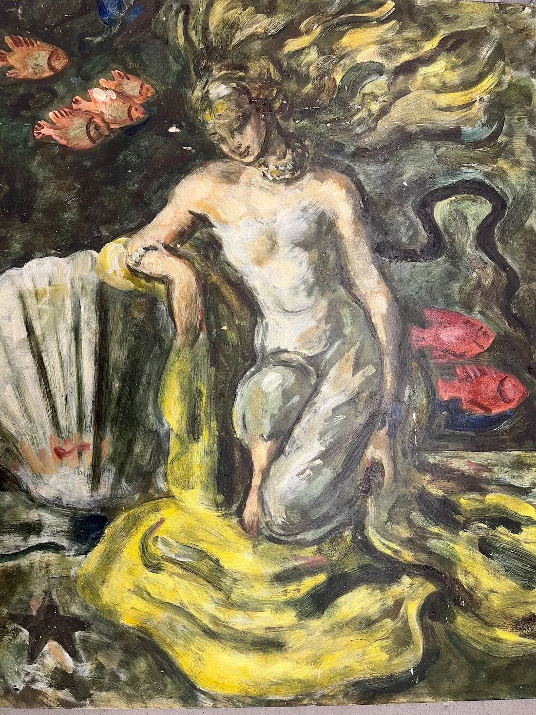 PAINTING: THE PEARL
Unframed $400.