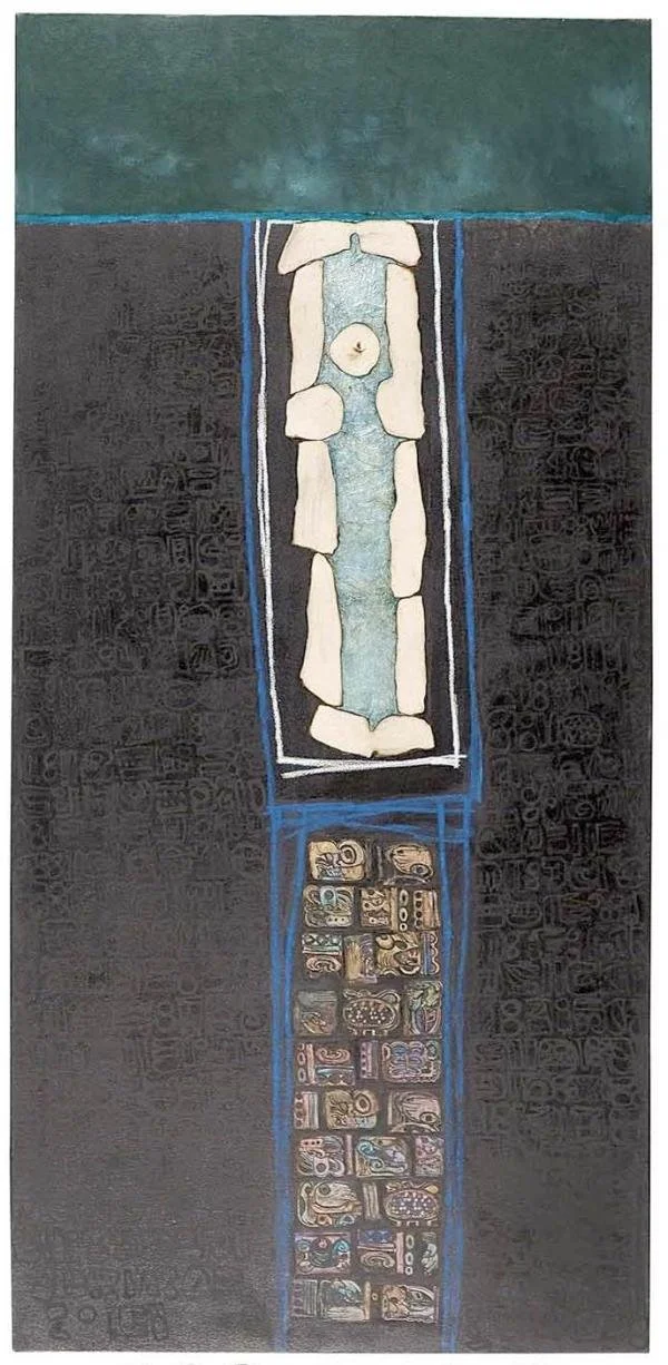 2007, THE SILENT PILLAR 
Illustrated in Bell Art Gallery Exhibition Catalogue, Walter Feldman: Recent Work, 
Framed $7,500.
