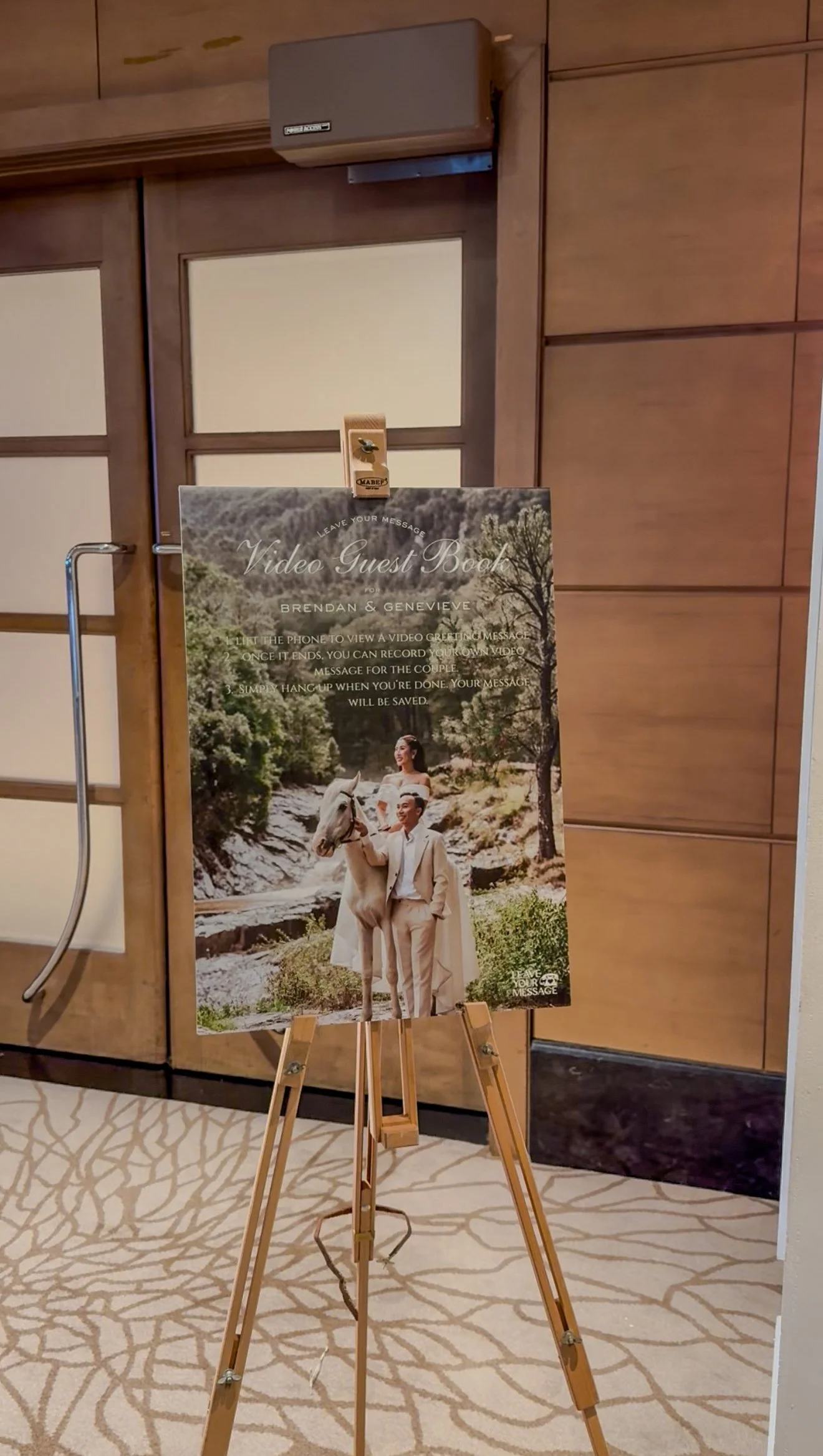 Customisable A2 Instruction Signage