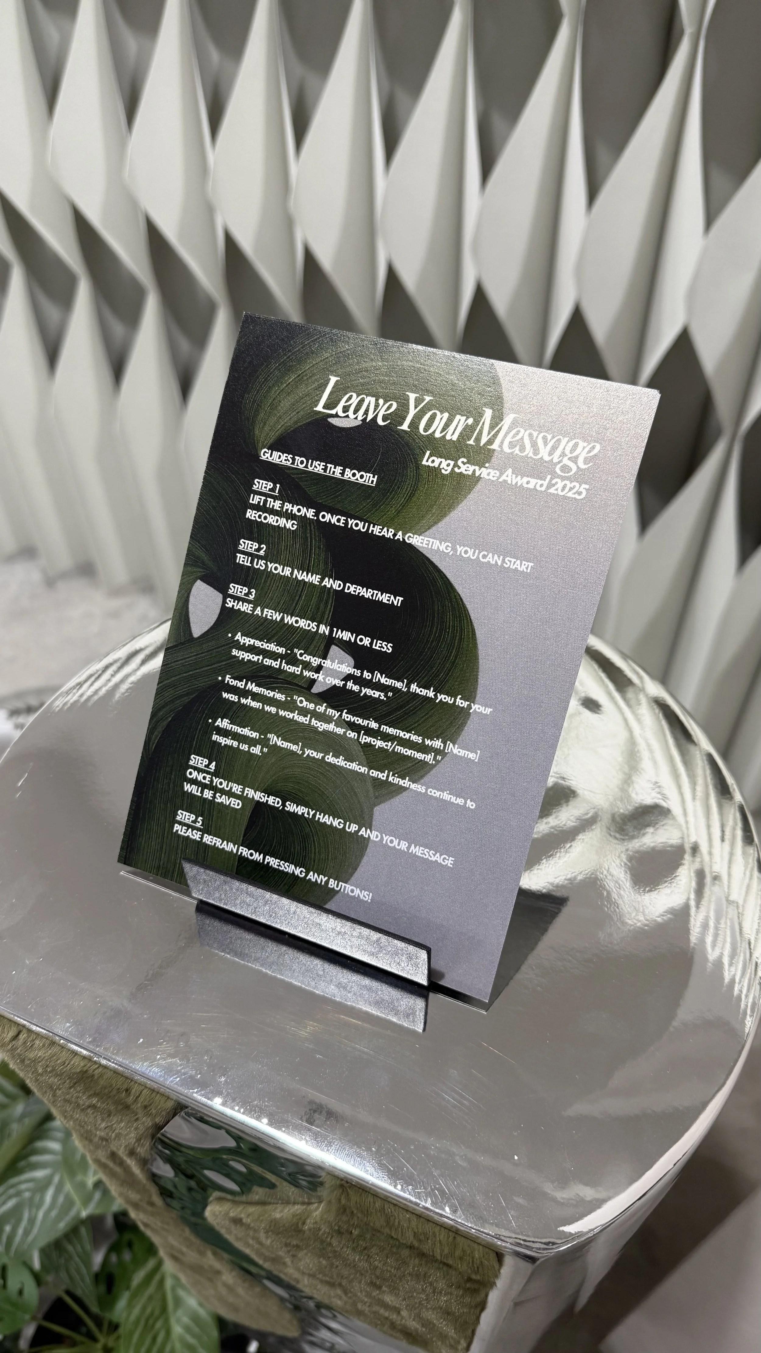 Charles & Keith Long Service Award 2025