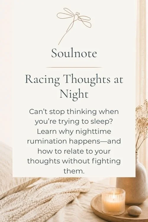 Bed and Candlelight - Racing Thoughts at night