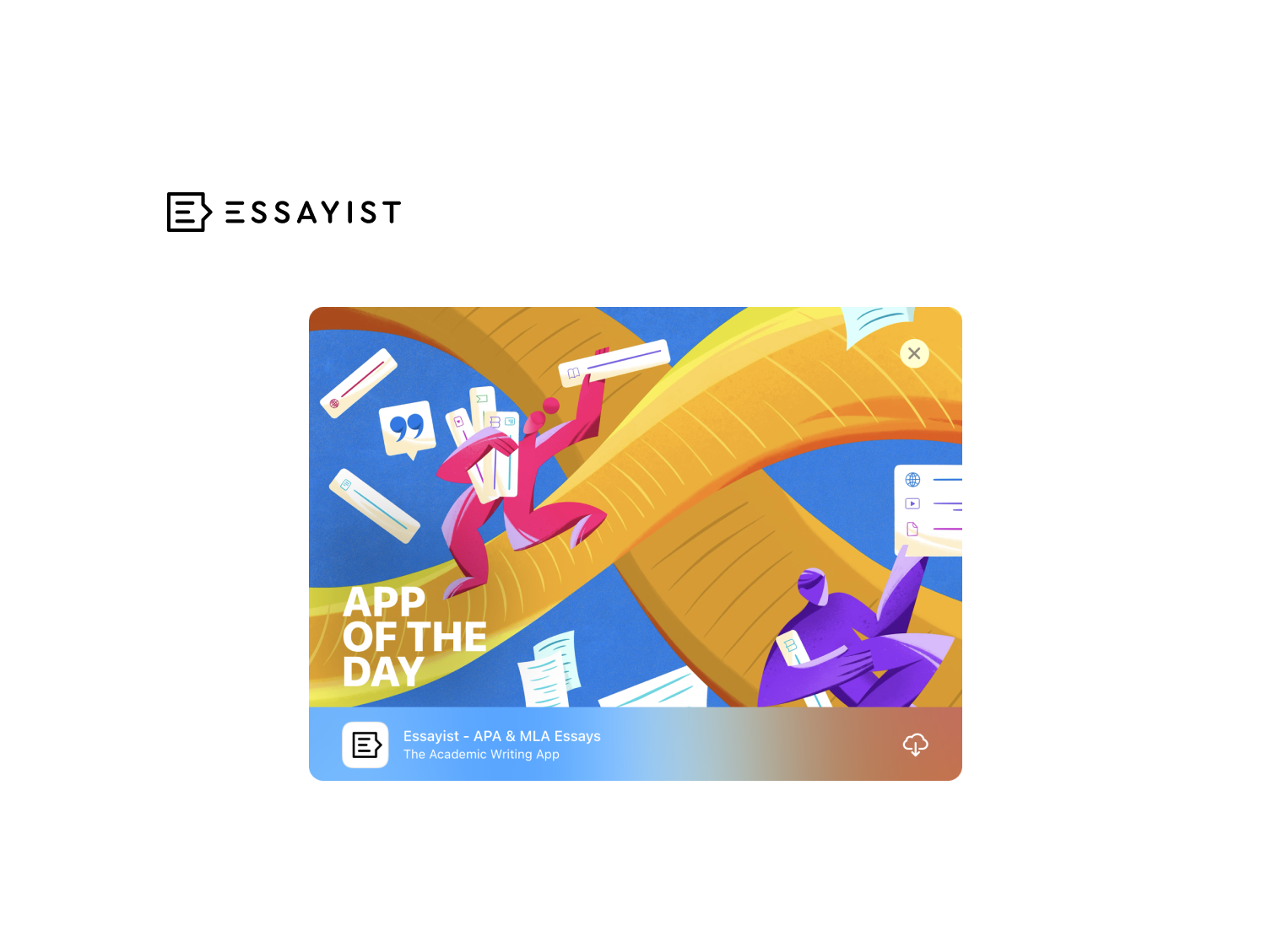Essayist App of The Day 2021