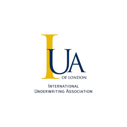 Logo of the Louisiana United Aquarium, with stylized letters LA and UA in yellow, blue, and pink, and the text Louisiana United Aquarium International Underwater Writing Association.