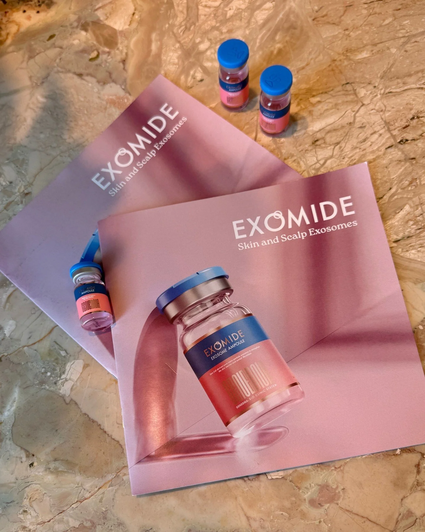 The Future of Skin Rejuvenation? Welcome to Exosome Therapy. 

Harnessing powerful cellular messengers, exosomes work to support skin repair, hydration &amp; vitality at a deeper level.

For an elevated experience exosomes pair with treatments like s