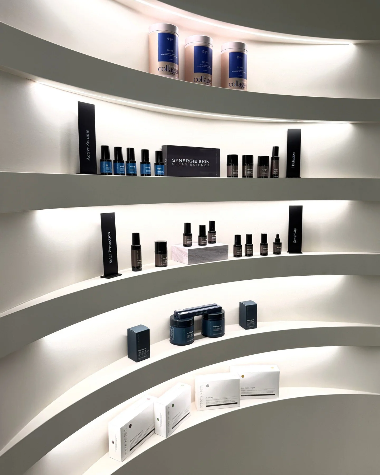 Meet the newest addition to our Ellae shelves&hellip;

Synergie Skin, where clean science meets clinical performance.
⁠
Formulated in Australia, Synergie Skin is known for its evidence based actives, results driven formulations and a strict commitmen