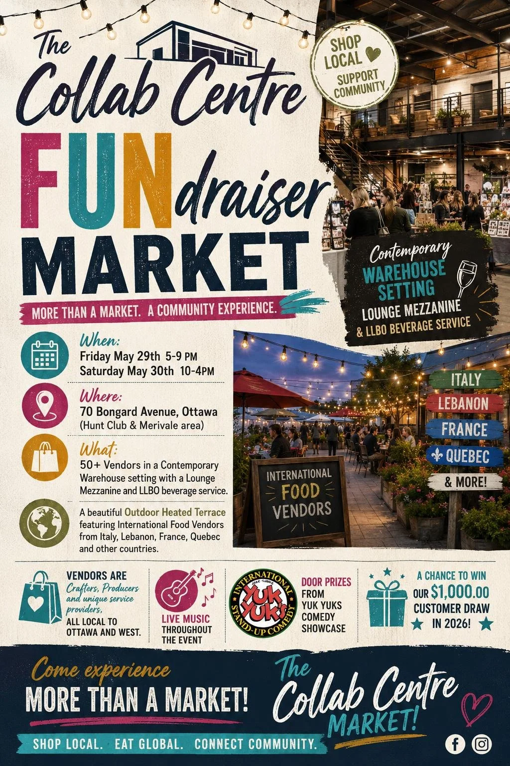 The Collab Centre FUNdraiser Market
