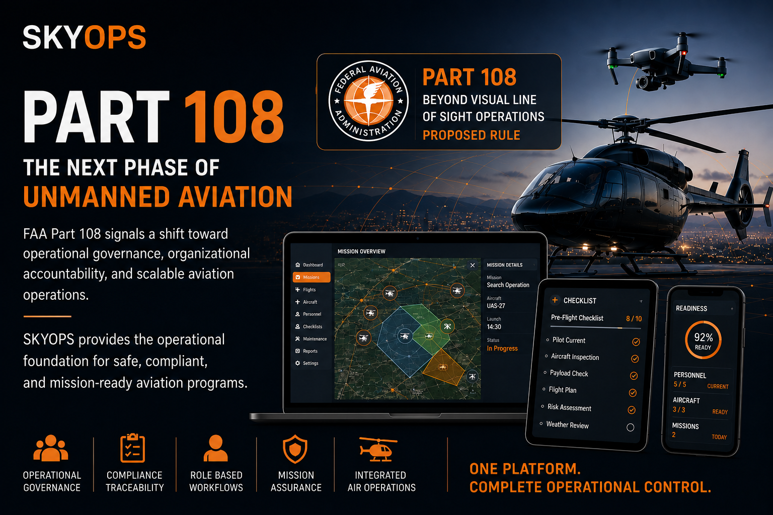 SKYOPS: Part 108 Signals the Rise of Operational Aviation Platforms