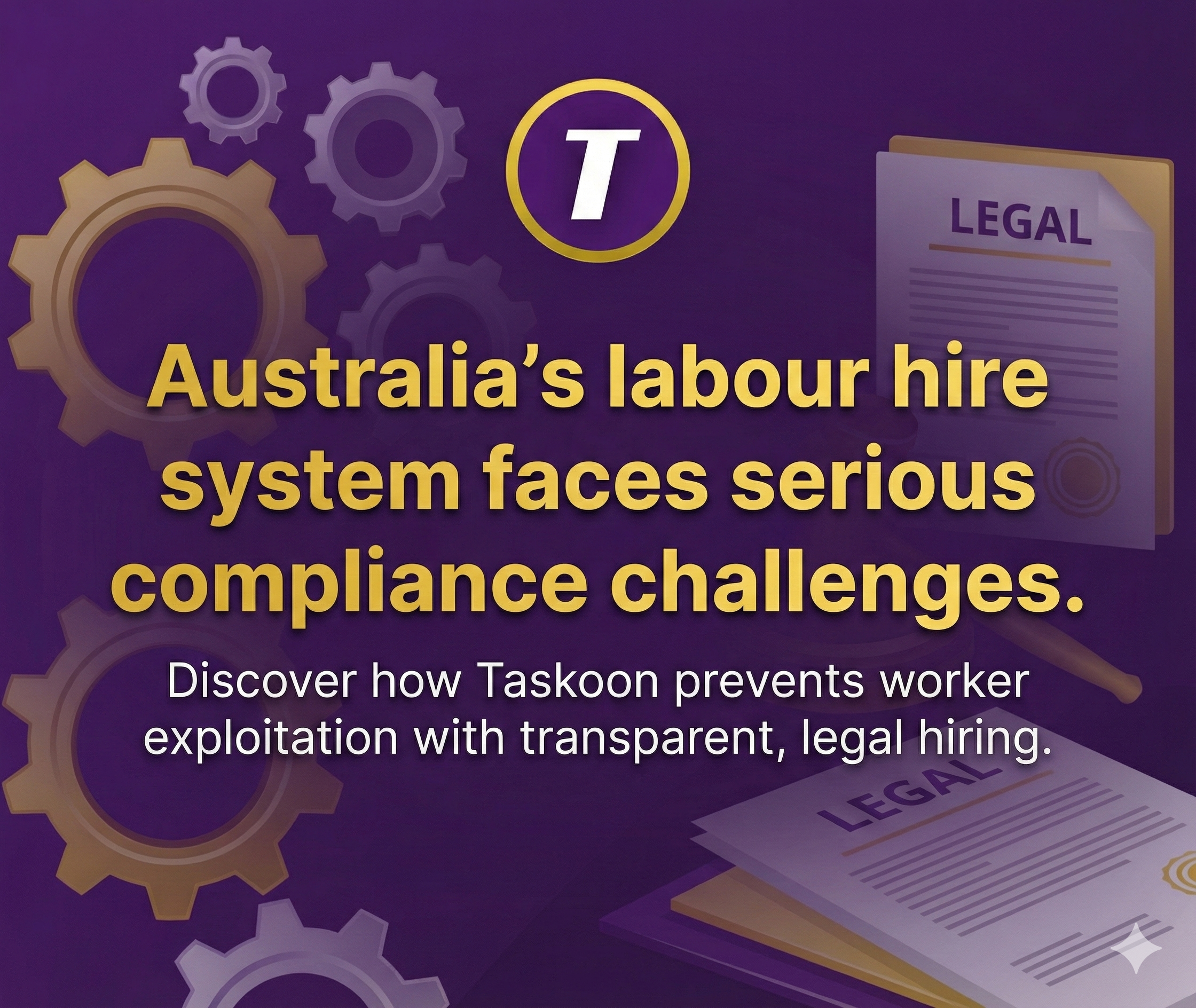 Australia’s Labour Hire Crisis: How Taskoon Is Building a Fair, Compliant Workforce