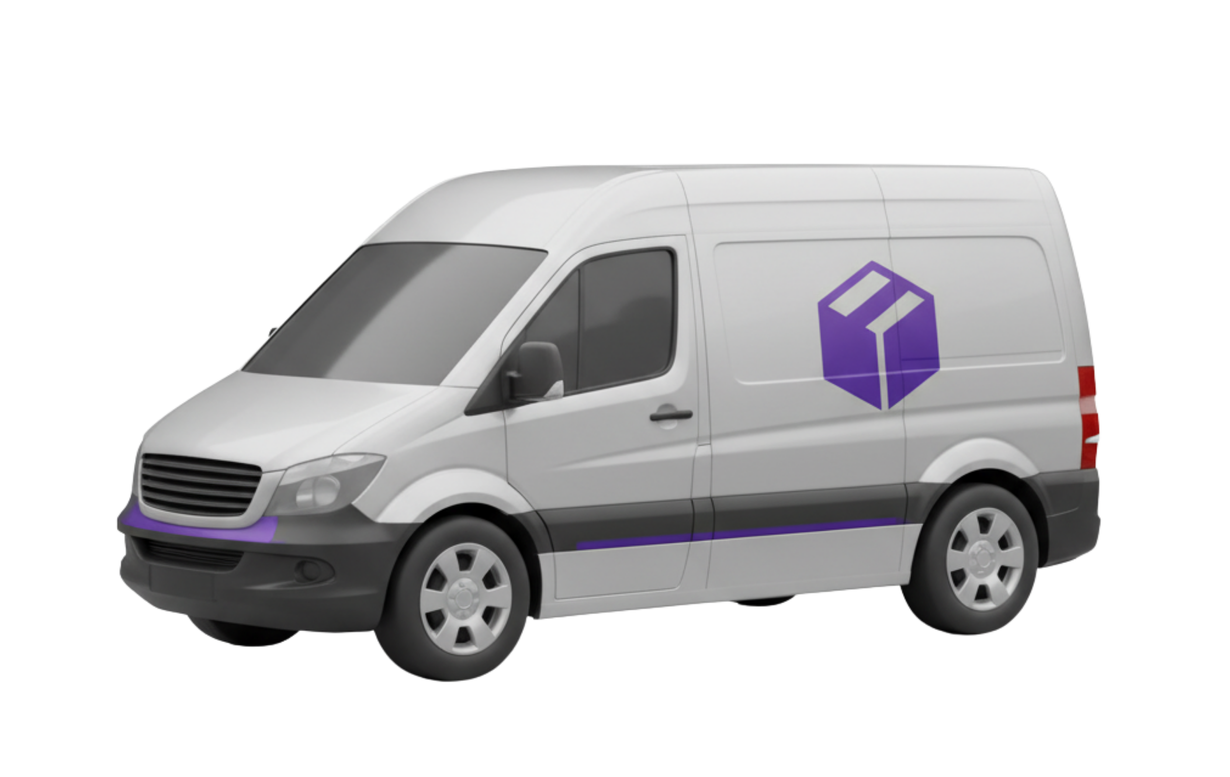 Grocery delivery van