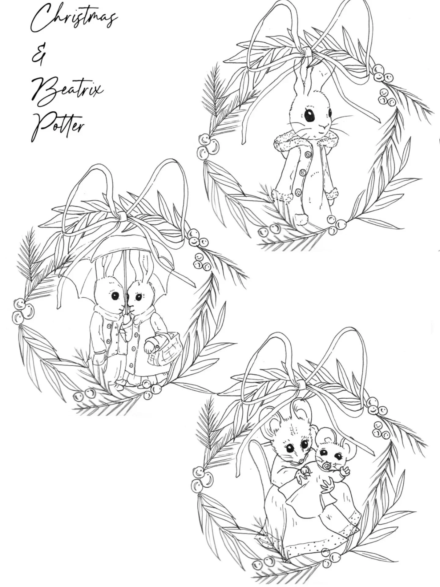 Little characters inspired by the iconic Beatrix Potter. The tattoo flash is available in christmas theme and without. For me, Beatrix Potter embodies the spirit of christmas coziness and kindness. I hope you will enjoy 🌲
*
*
*
#christmastattoo #tat